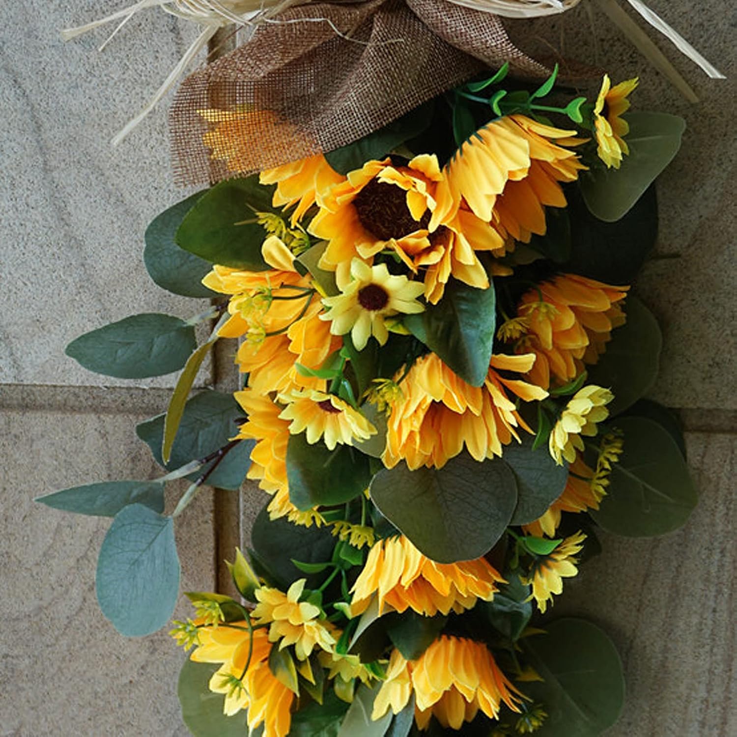 Firlar 236 Inch Spring Sunflower Garland
