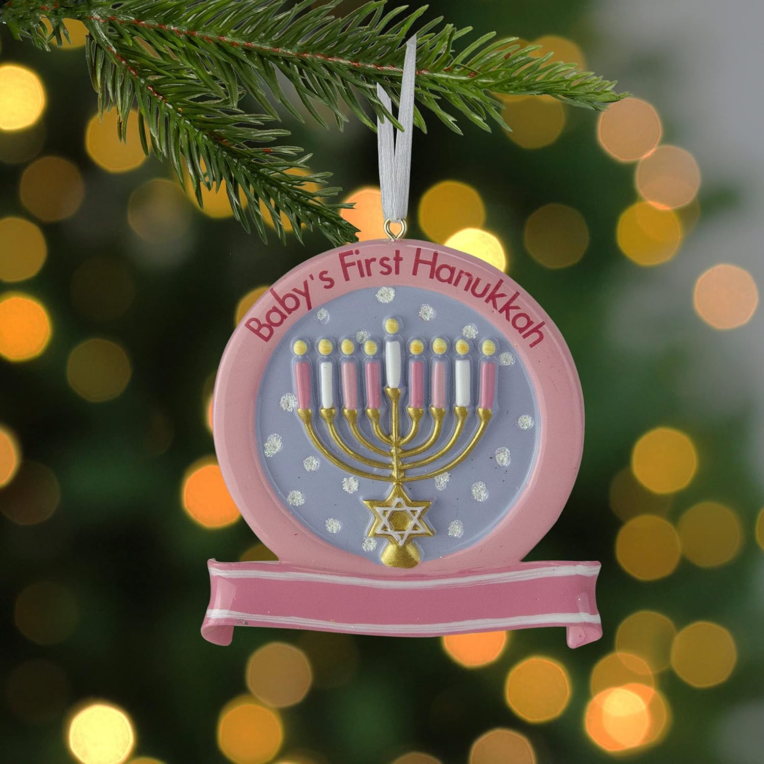 Kurt Adler 331 Baby First Hanukkah Ornament Set 2A