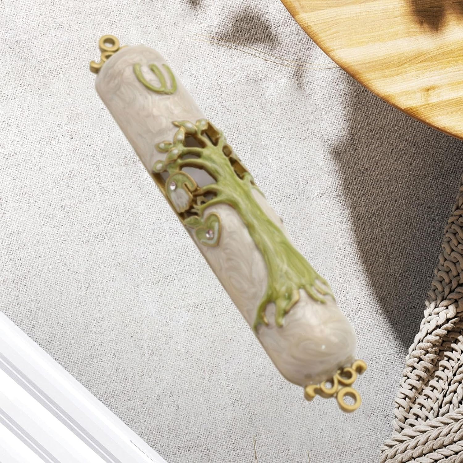 512 Inch Zinc Alloy Mezuzah Door Decoration Case