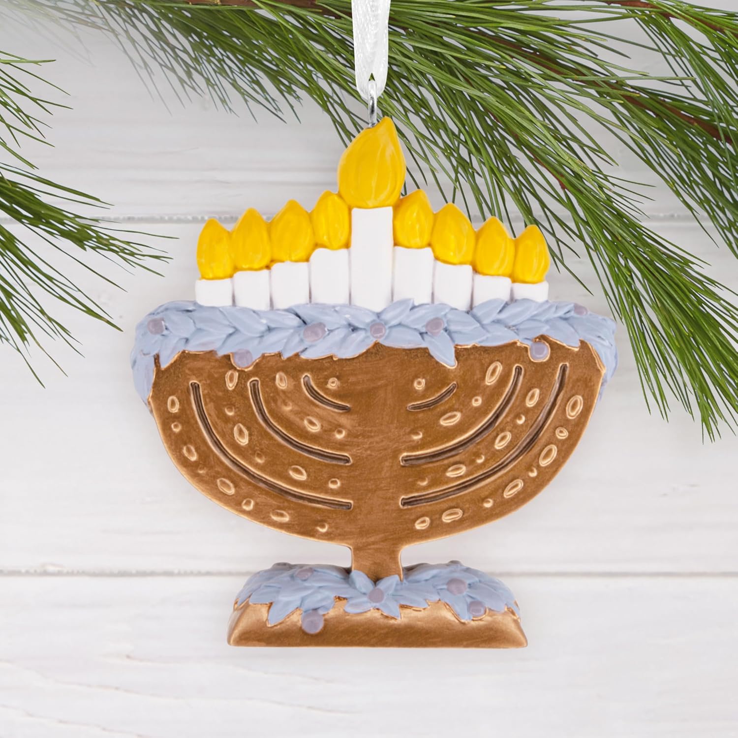 Hallmark Menorah Christmas Ornament Hanukkah Gift