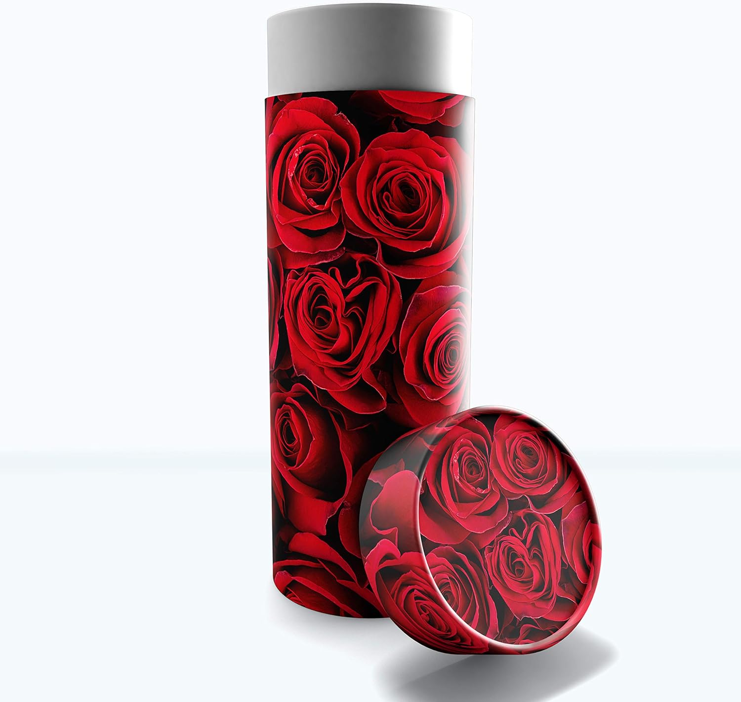 Crimson Rose Scattering Tubes for Human Ashes