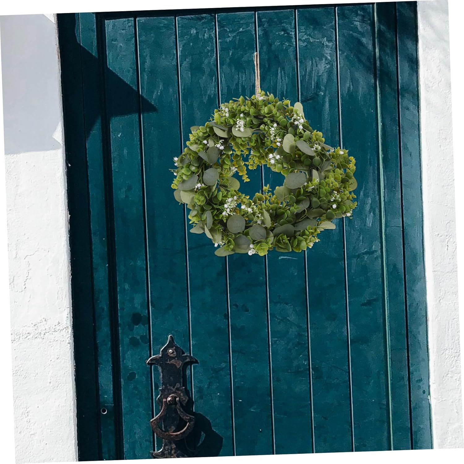 Front Door Wreath Hanger Artificial Spring Garland Decor