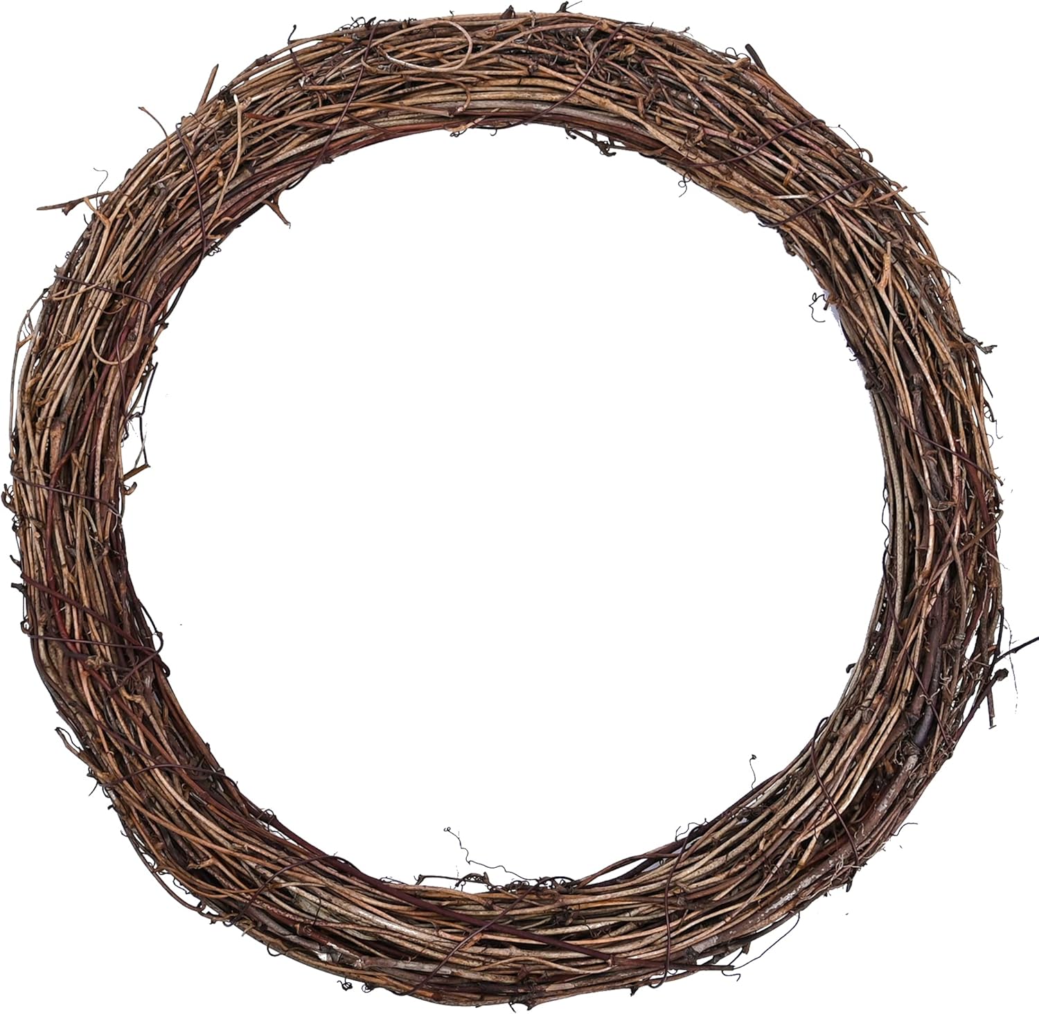 Byher Grapevine Wreath 2 Pack 12 Inch Natural Vine Decor