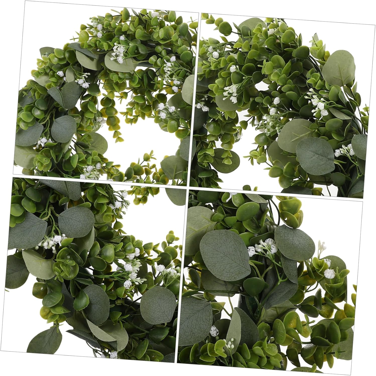 Front Door Wreath Hanger Artificial Spring Garland Decor