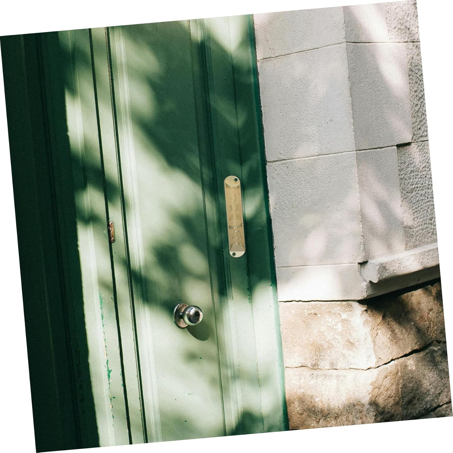 Garneck Metal Mezuzah Scroll for Home Door Decoration