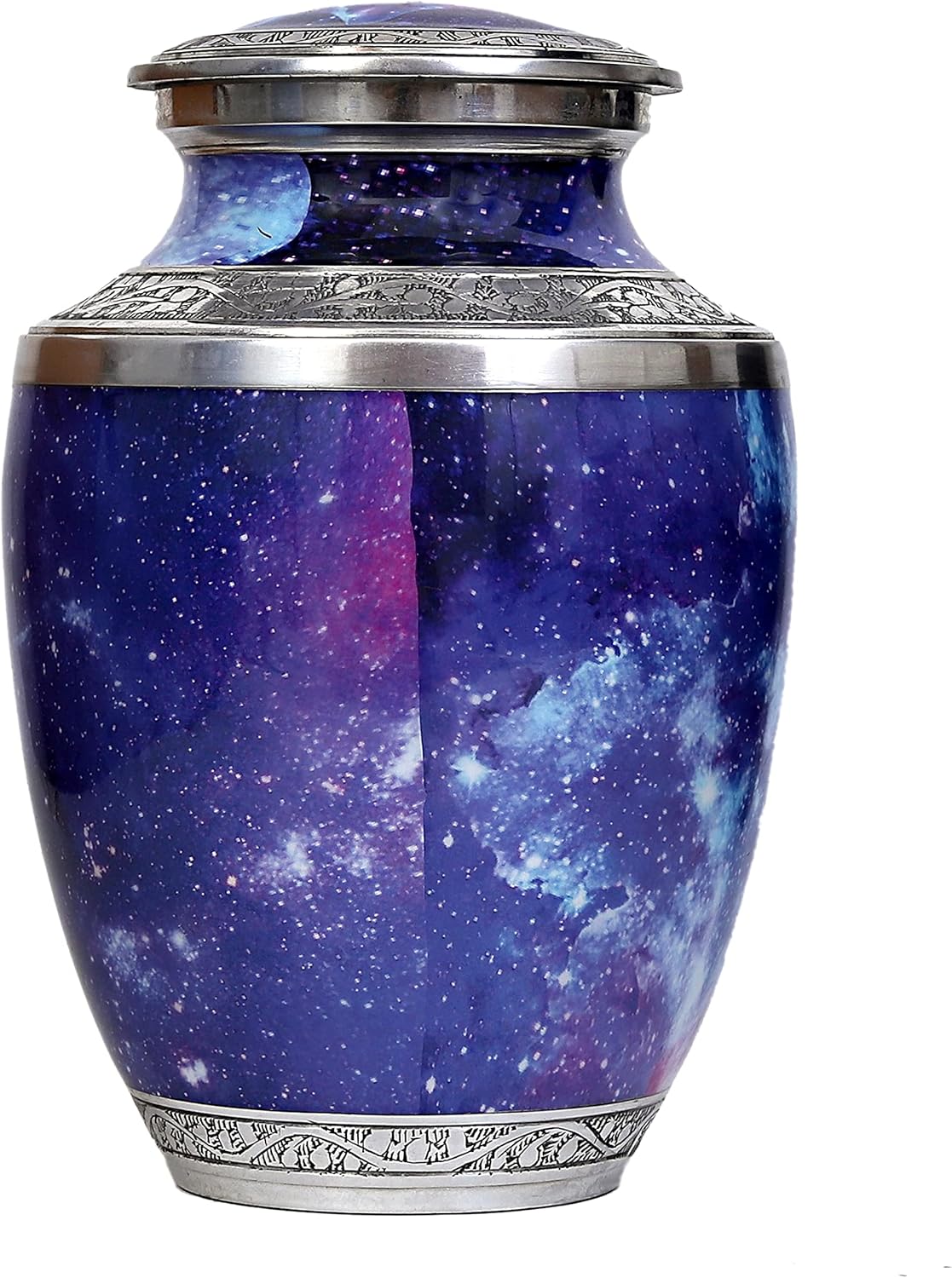 HLC Cosmic Galaxy Wolf Cremation Urn - 200 lbs