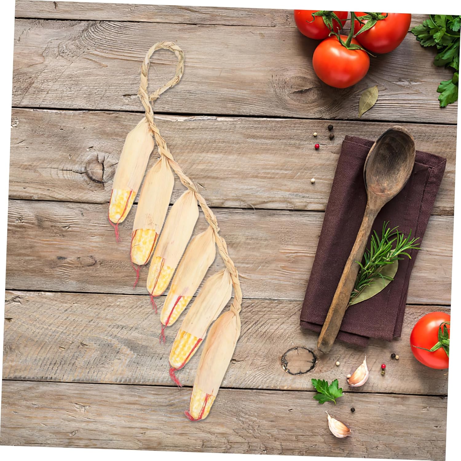 VOSAREA 2pcs Realistic Vegetable Hanging Decor