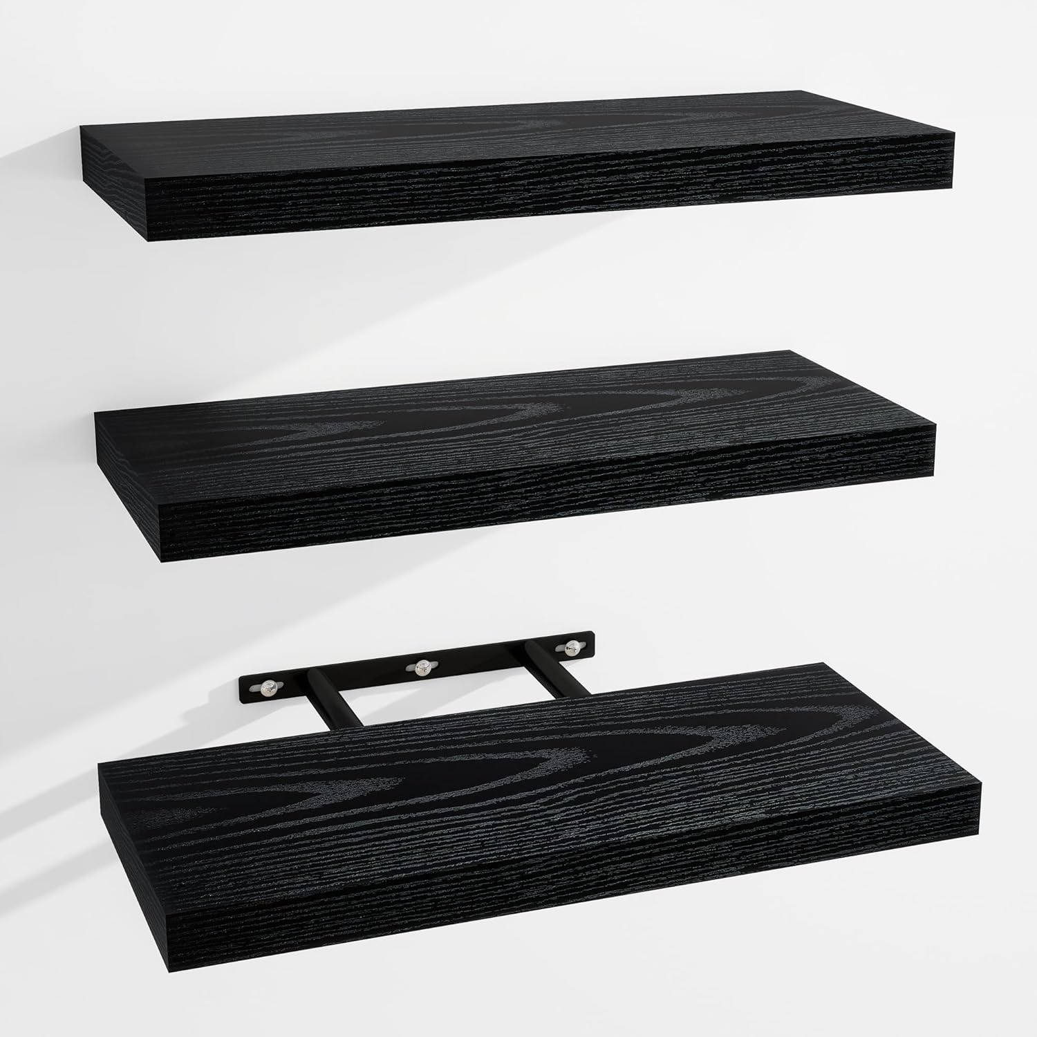 Invisible Bracket Floating Shelves for Wall