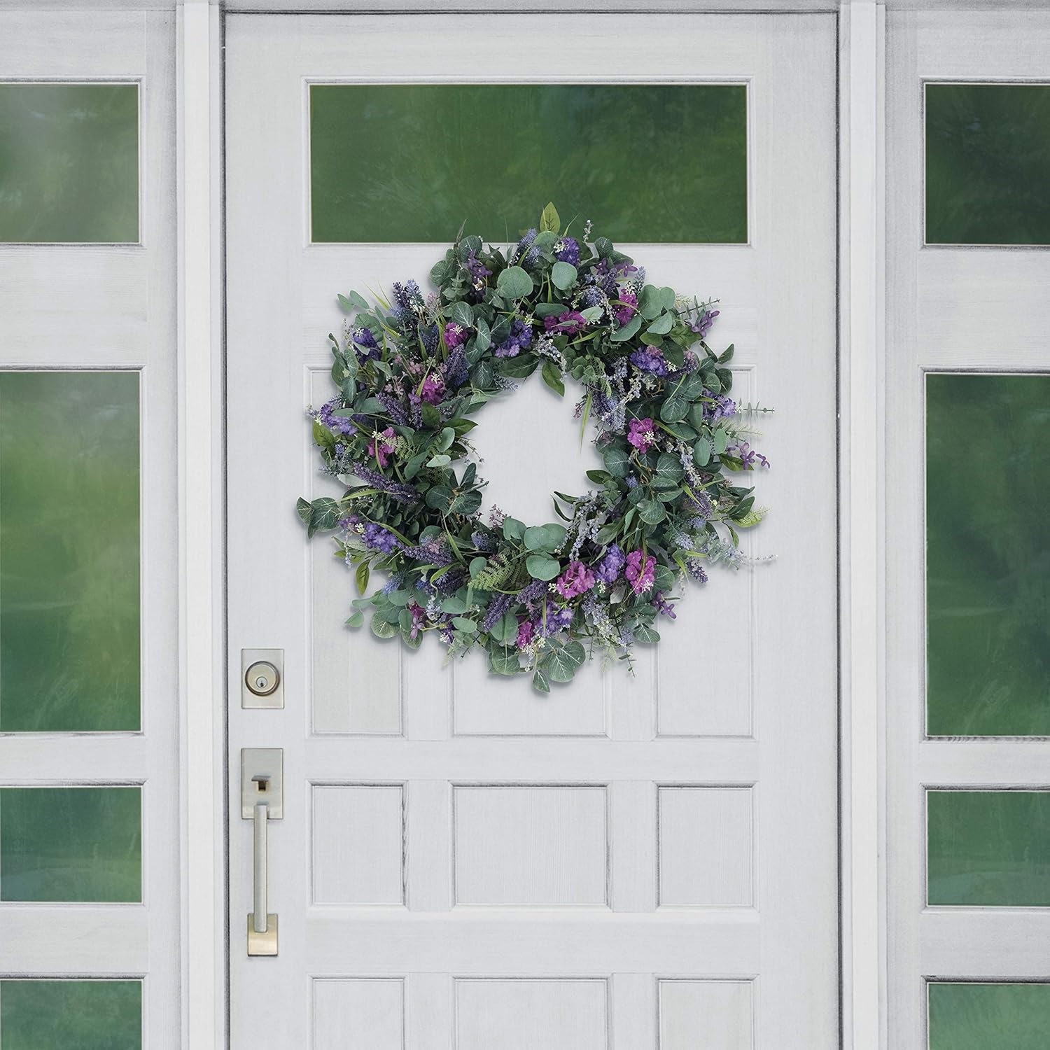 Puleo International 30 Inch Artificial Spring Wreath