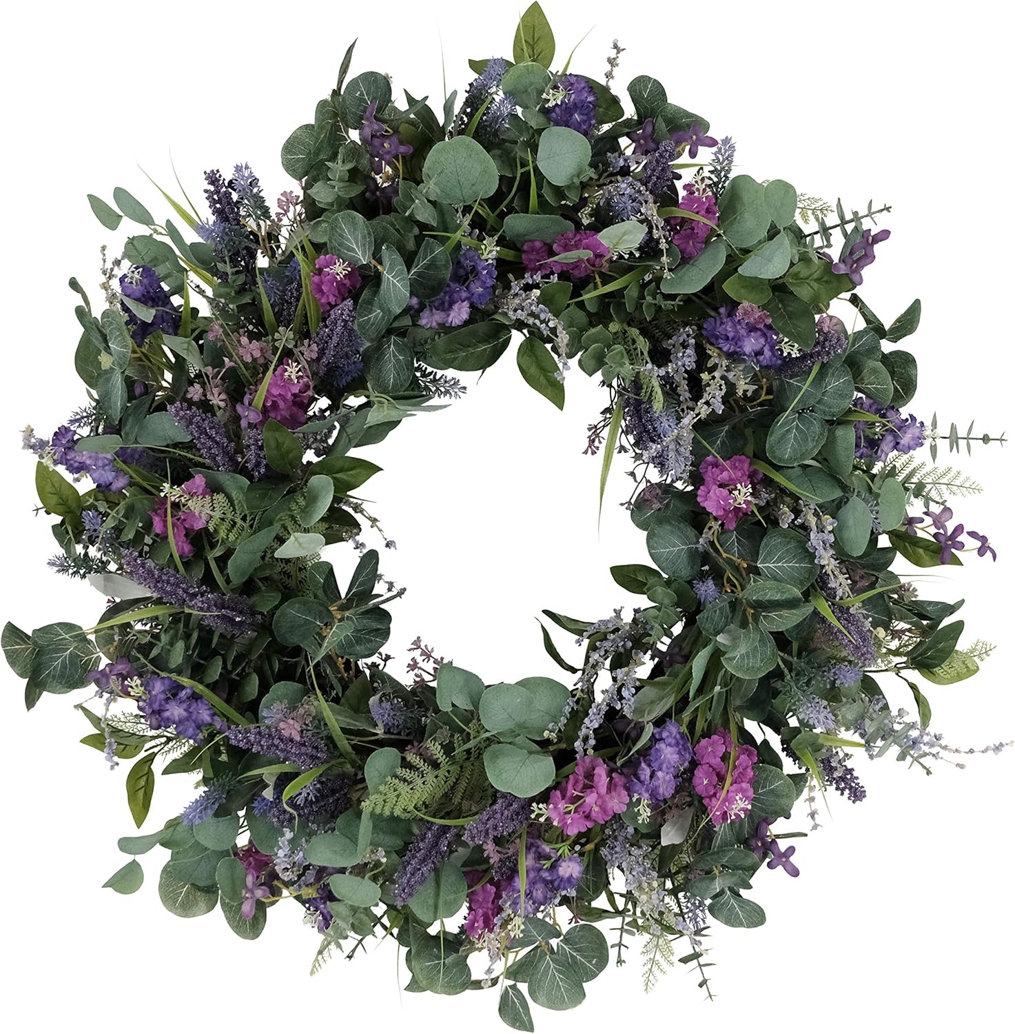 Puleo International 30 Inch Artificial Spring Wreath